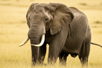 Cara Membuat Gambar Gajah berjalan di padang rumput menggunakan AI (Stable Diffusion) berikut Contoh Prompt